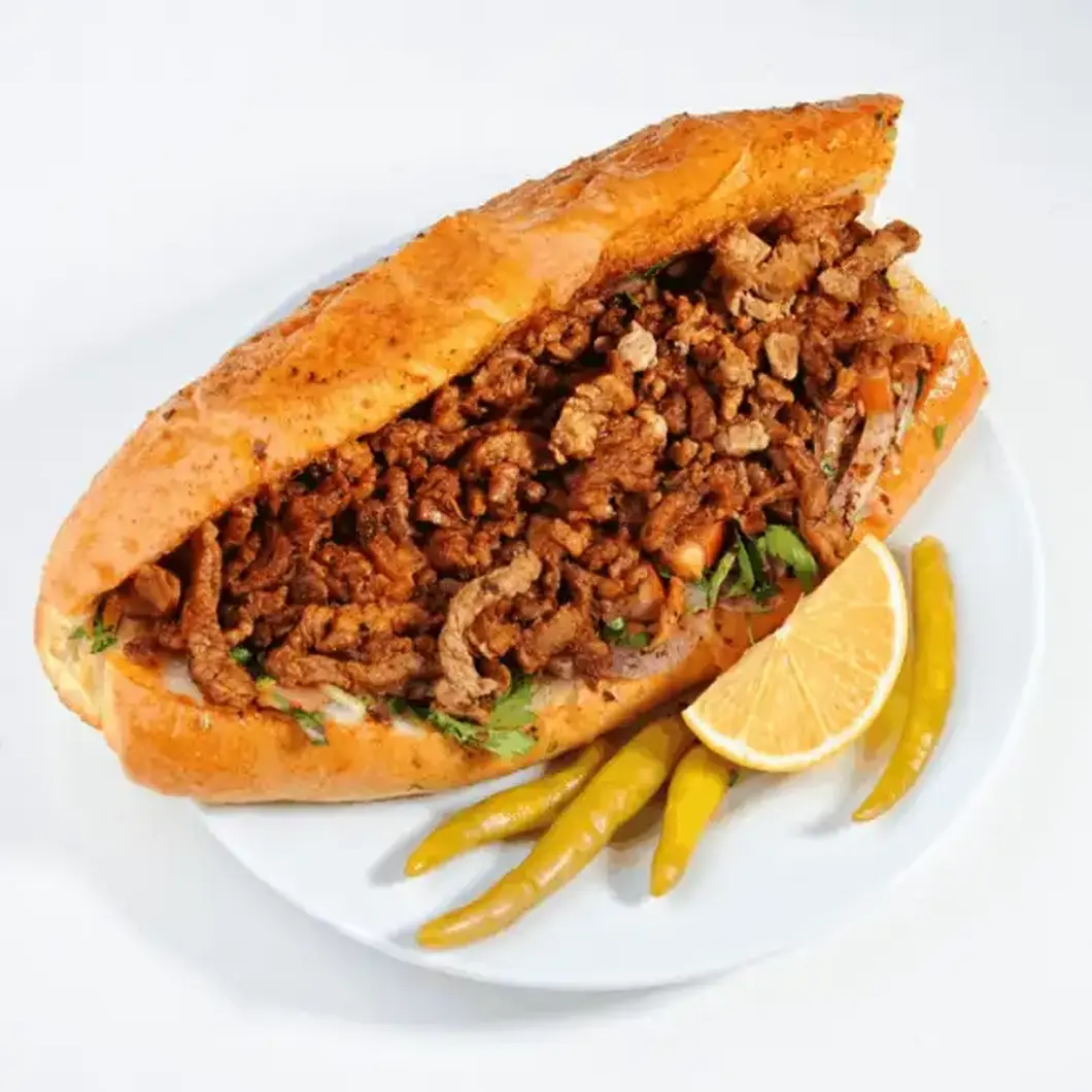Ekmek Arası Cheddarlı Tavuk Tantuni